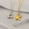 Wholesale Pendant Necklace Stainless Steel Titanium Steel Cross Chain With Letter Pattern Polishing Style For Unisex
