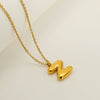 Wholesale Pendant Necklace Stainless Steel Titanium Steel Cross Chain With Letter Pattern Polishing Style For Unisex