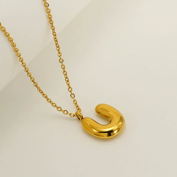 Wholesale Pendant Necklace Stainless Steel Titanium Steel Cross Chain With Letter Pattern Polishing Style For Unisex