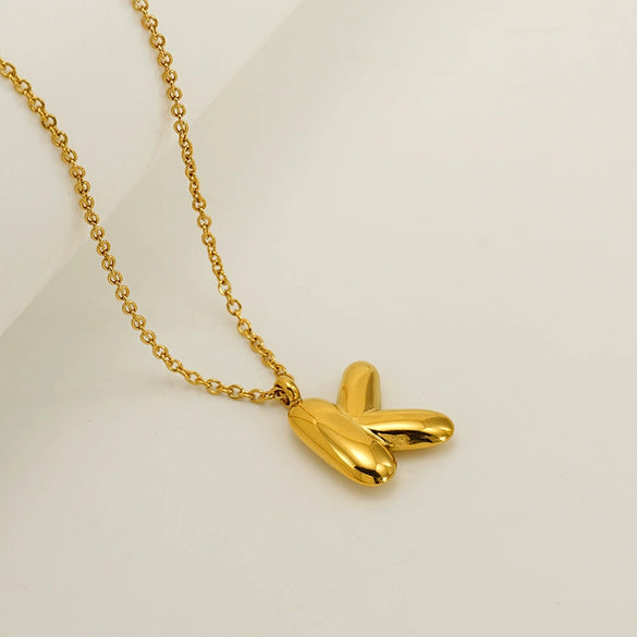 Wholesale Pendant Necklace Stainless Steel Titanium Steel Cross Chain With Letter Pattern Polishing Style For Unisex
