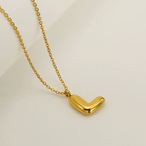Wholesale Pendant Necklace Stainless Steel Titanium Steel Cross Chain With Letter Pattern Polishing Style For Unisex