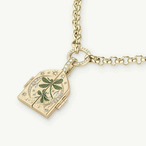 Wholesale Pendant Necklace Stainless Steel Titanium Steel Geometric Handpainted Electroplated Women's