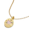 Wholesale Pendant Necklace Stainless Steel Titanium Steel Geometric Handpainted Electroplated Women's