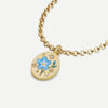 Wholesale Pendant Necklace Stainless Steel Titanium Steel Geometric Handpainted Electroplated Women's