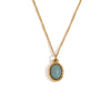 Wholesale Pendant Necklace Stainless Steel Titanium Steel Geometric Retro 18K Gold Plated