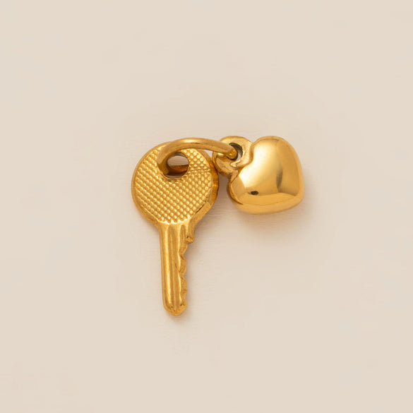 Wholesale Pendant Necklace Stainless Steel Titanium Steel Heart Shape Geometric Fashion Electroplating