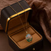 Wholesale Pendant Necklace Titanium Steel Copper Flower Electroplating Women's