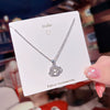 Wholesale Pendant Necklace Titanium Steel Copper Star Smiley Face Small Planet Electroplated For Women