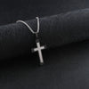 Wholesale Pendant Necklace Titanium Steel Geometric Electroplated Welded Twocolor Simple Unisex