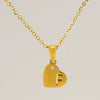 Wholesale Pendant Necklace Titanium Steel Stainless Steel With Letters Numbers Text Pattern 18K Gold Plated