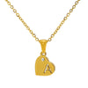 Wholesale Pendant Necklace Titanium Steel Stainless Steel With Letters Numbers Text Pattern 18K Gold Plated