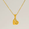 Wholesale Pendant Necklace Titanium Steel Stainless Steel With Letters Numbers Text Pattern 18K Gold Plated