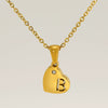 Wholesale Pendant Necklace Titanium Steel Stainless Steel With Letters Numbers Text Pattern 18K Gold Plated