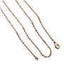 Wholesale Pendant Necklace With O Chain Stainless Steel Titanium Steel Geometric Electroplated