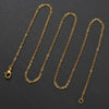Wholesale Pendant Necklace With O Chain Stainless Steel Titanium Steel Geometric Electroplated