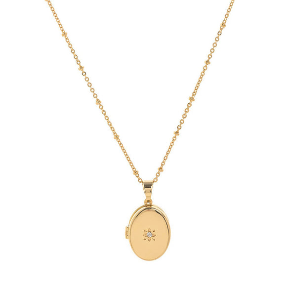 Wholesale Pendant Necklace With Oval Photo Box Owl Hand Palm Elephant Horseshoe Geometric Pattern Stainless Steel And Titanium Steel Electroplated