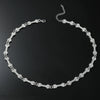 Wholesale Pendant Necklace Zinc Alloy Hiphop Geometric Diamondencrusted Bone Style