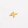 Wholesale Pendant S925 Silver Goldplated Ancient Craft Triangle Pattern Hollow Pearl Buckle Hetian Jade