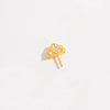 Wholesale Pendant S925 Silver Goldplated Ancient Craft Triangle Pattern Hollow Pearl Buckle Hetian Jade