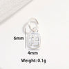 Wholesale Pendant S925 Sterling Silver Geometric Retro Style Electroplated