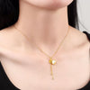Wholesale Pendant S925 Sterling Silver Gold Plated Natural Hetian Jade Blessbag Design