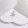 Wholesale Pendant Silver 925 Sterling Silver Minimalist Trumpet Shape Zirconia Inlaid Insect Big Hat Design