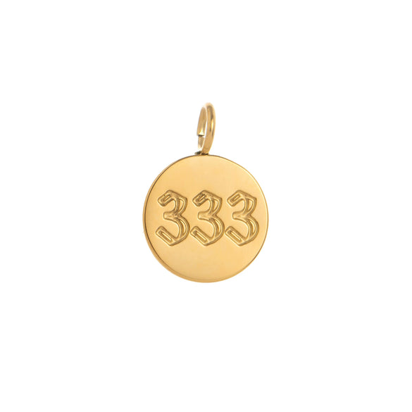 Wholesale Pendant Stainless Steel Fashion Angel Letters Numbers Text Electroplated 18K Gold Color