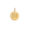 Wholesale Pendant Stainless Steel Fashion Angel Letters Numbers Text Electroplated 18K Gold Color