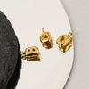 Wholesale Pendant Stainless Steel Fashion Simple Bubble Letter Electroplated