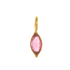 Wholesale Pendant Stainless Steel Geometric Dropshaped Electroplated With Diamond Zircon