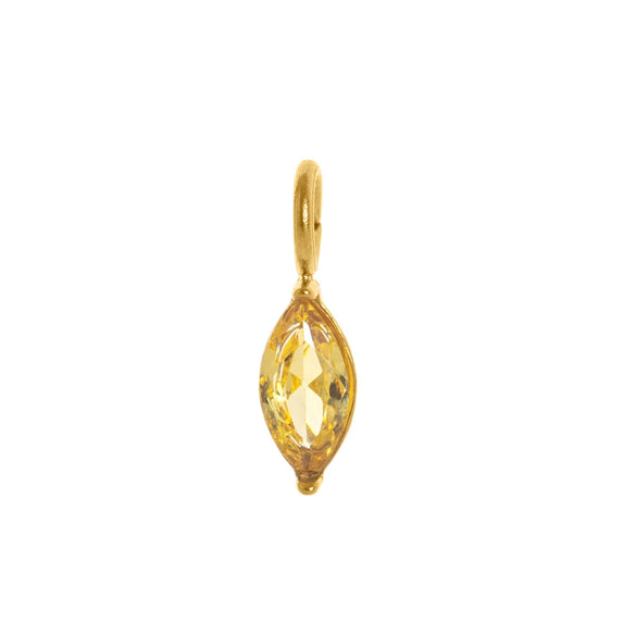 Wholesale Pendant Stainless Steel Geometric Dropshaped Electroplated With Diamond Zircon