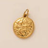 Wholesale Pendant Stainless Steel Heart Shape Fashion Electroplated 18K Gold Color