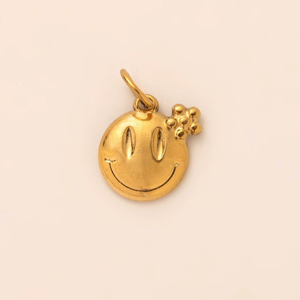 Wholesale Pendant Stainless Steel Heart Shape Fashion Electroplated 18K Gold Color