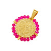 Wholesale Pendant Stainless Steel Inlaid Zircon Geometric Style