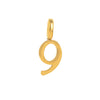 Wholesale Pendant Stainless Steel Minimalist Style With Numbers Electroplated
