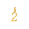Wholesale Pendant Stainless Steel Minimalist Style With Numbers Electroplated