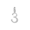 Wholesale Pendant Stainless Steel Minimalist Style With Numbers Electroplated