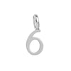 Wholesale Pendant Stainless Steel Minimalist Style With Numbers Electroplated