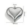 Wholesale Pendant Stainless Steel Polished Three Dimensional Love Hollow Waterproof Light Luxury Texture Electroplated