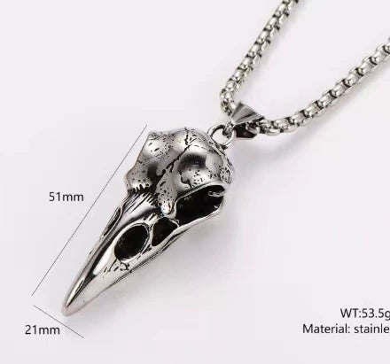 Wholesale Pendant Stainless Steel Punk Geometric Doll Head Style