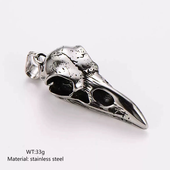 Wholesale Pendant Stainless Steel Punk Geometric Doll Head Style