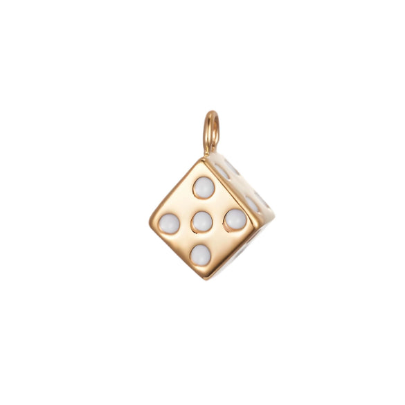 Wholesale Pendant Stainless Steel Simple Style Furnace Vacuum Plated 18K Real Gold Color Preservation For Women