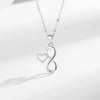 Wholesale Pendant Women's Fashion Elegant Silver 925 Sterling With Letters Numbers Text Pattern