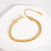 Wholesale Personality Snake Bone Chain Bracelet And Necklace Set Stainless Steel Jewelry With Snake Pattern Pvd Furnace Vacuum Real Gold Plating