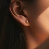 Wholesale Personality Sterling Silver 925 Electroplated Sun Earrings For Men And Women