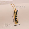 Wholesale Personalized Heart Shaped Elephant Long Pendant Necklace Made Of Stainless Steel Jewelry