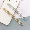 Wholesale Phone Case Jewelry And Bracelet Accessories Acrylic Shell With Electroplating