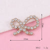 Wholesale Phone Shell Jewelry Accessories Alloy Crystal Bow Triangle Butterfly Diamond Electroplating