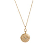 Wholesale Photo Album Photo Frame Necklace Copper Geometric Mixed Gemstone Setting Diamond Maillard Style For Women