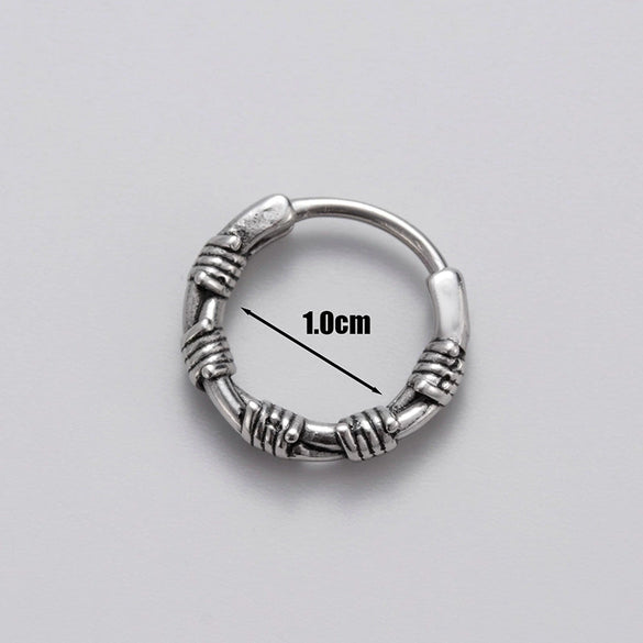 Wholesale Piercing Earrings Stainless Steel Cast Skull Totem Punk Retro Style